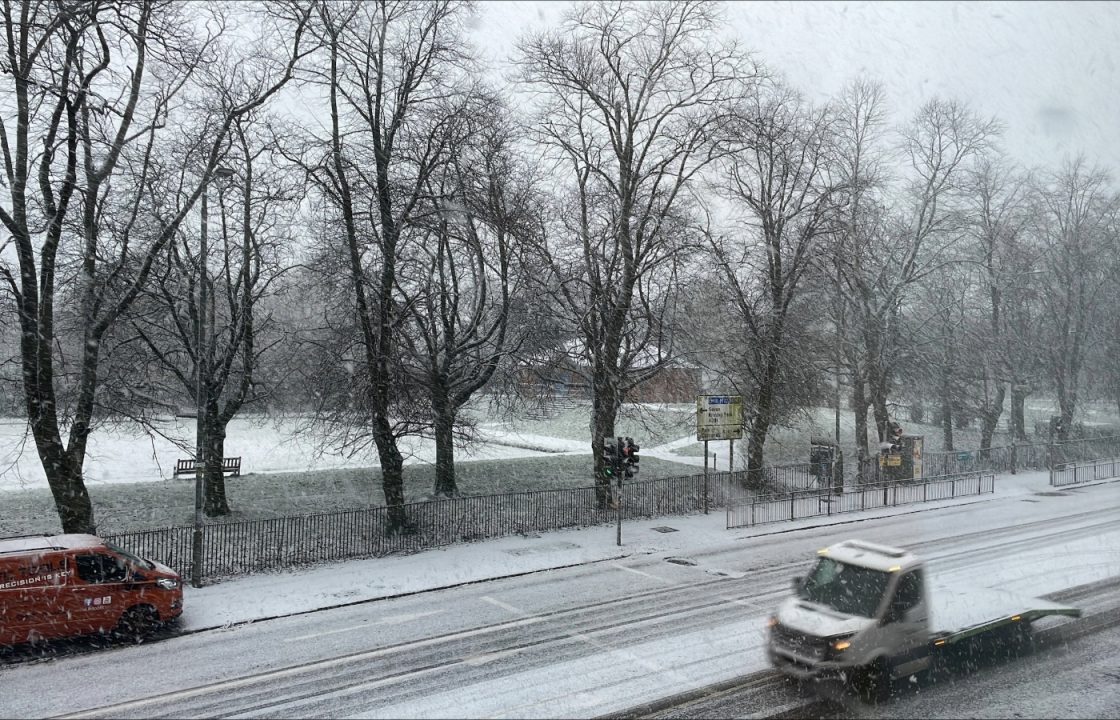Travel chaos continues as heavy snow blasts through Scotland amid Met Office weather warning