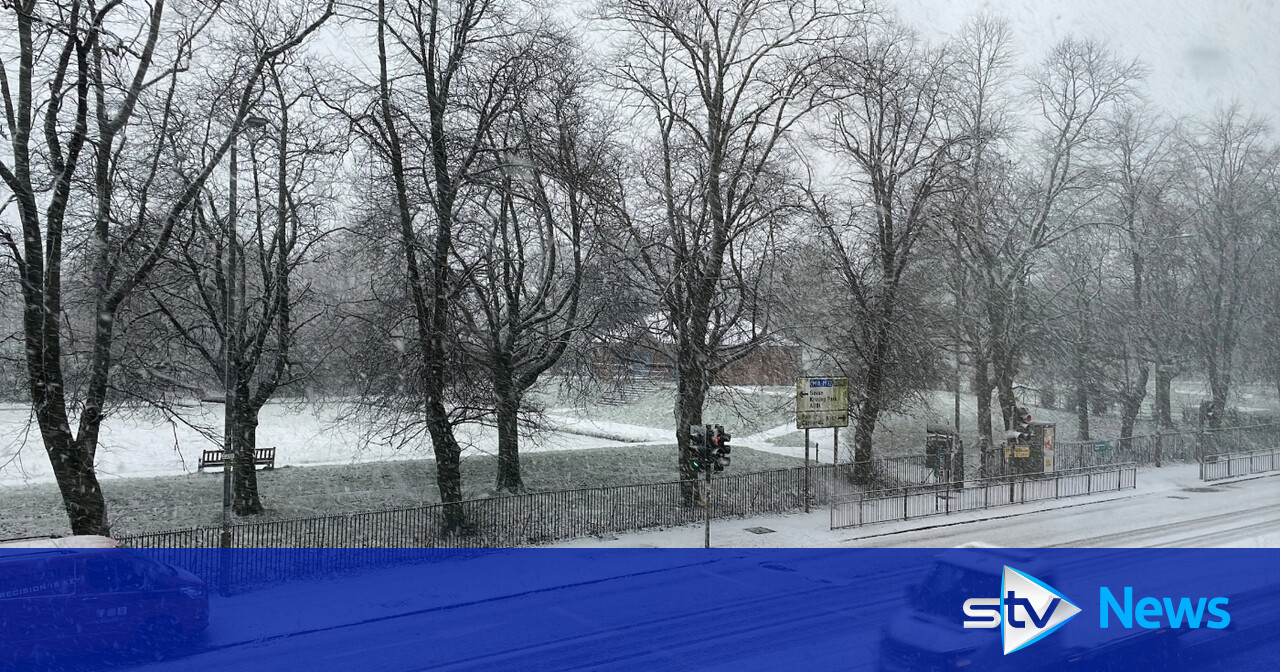 Travel chaos continues as heavy snow blasts through Scotland 