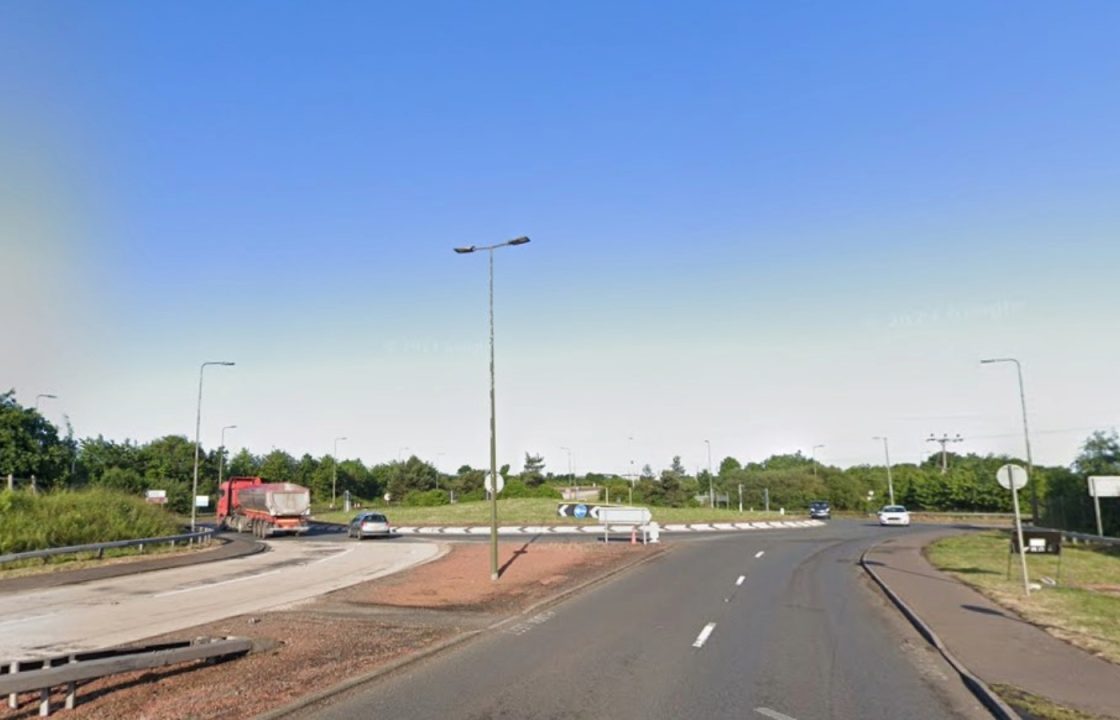 Man in hospital and A1 closed due to two-vehicle rush hour collision near Dunbar