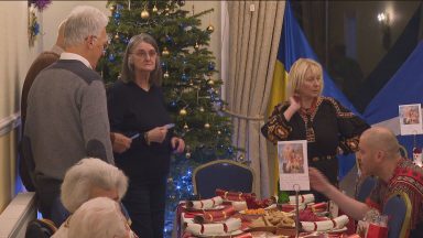 Ukrainian refugees start celebrating Christmas on the 25th