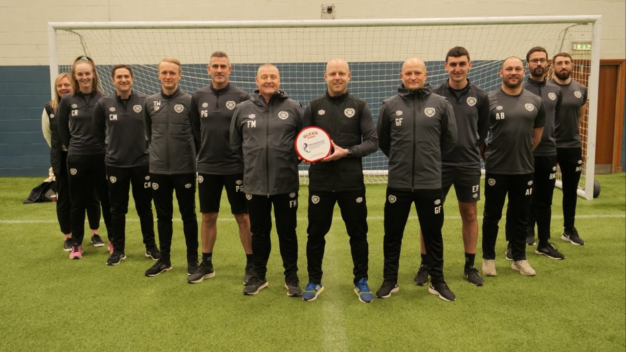 Hearts boss Steven Naismith named Premiership Manager of the Month
