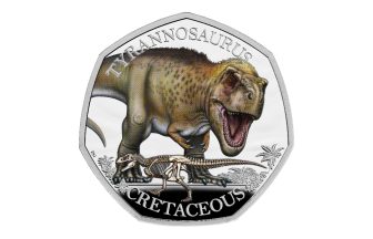 Dinosaur-themed collectable coins unveiled by the Royal Mint