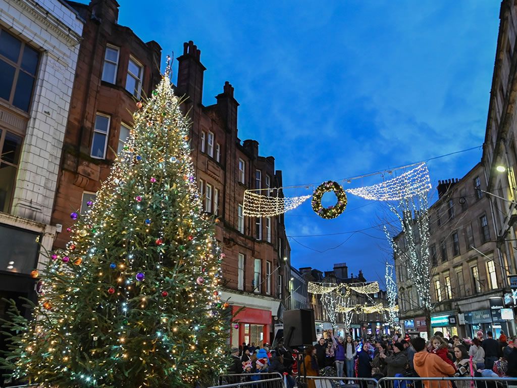 Stirling Christmas lights