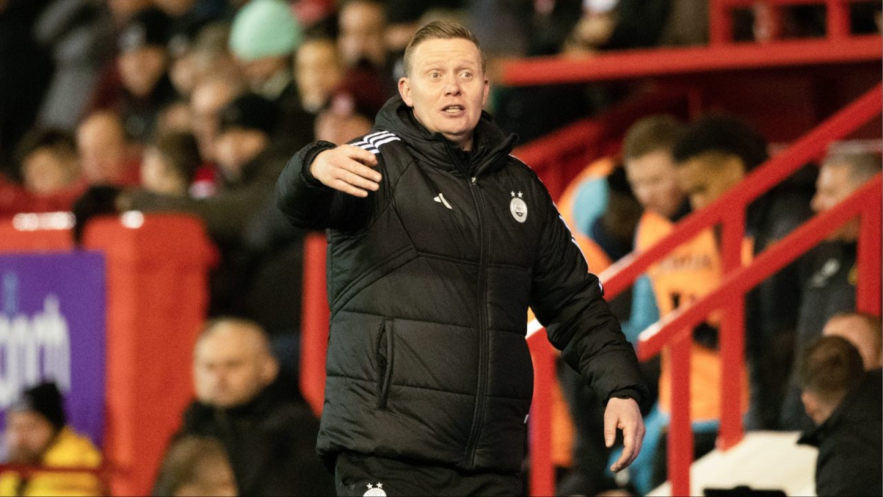 Barry Robson pleased with Aberdeen’s response to cup final defeat
