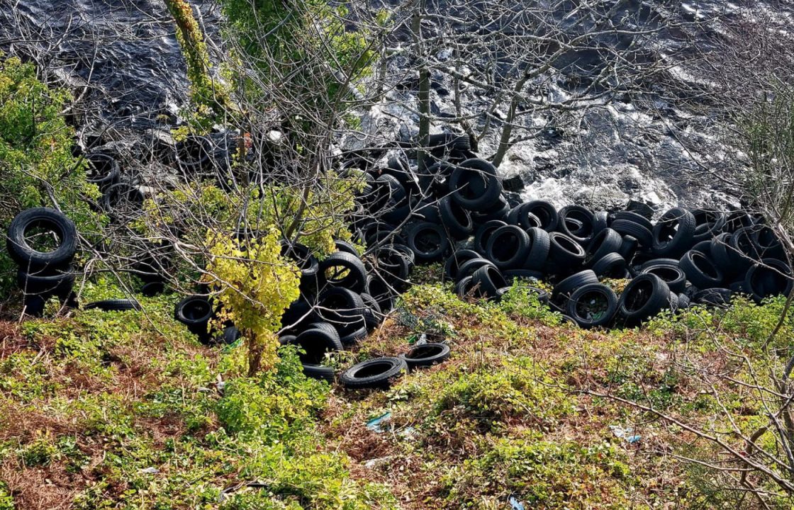 100 used tyres dumped at Loch Ness beauty spot in ‘scandalous’ fly-tipping