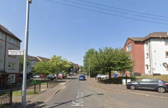 One person taken to hospital after fire takes hold of flat on Kilvaxter Drive in Glasgow