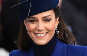 Kate filmed smiling alongside William during Windsor farm shop visit