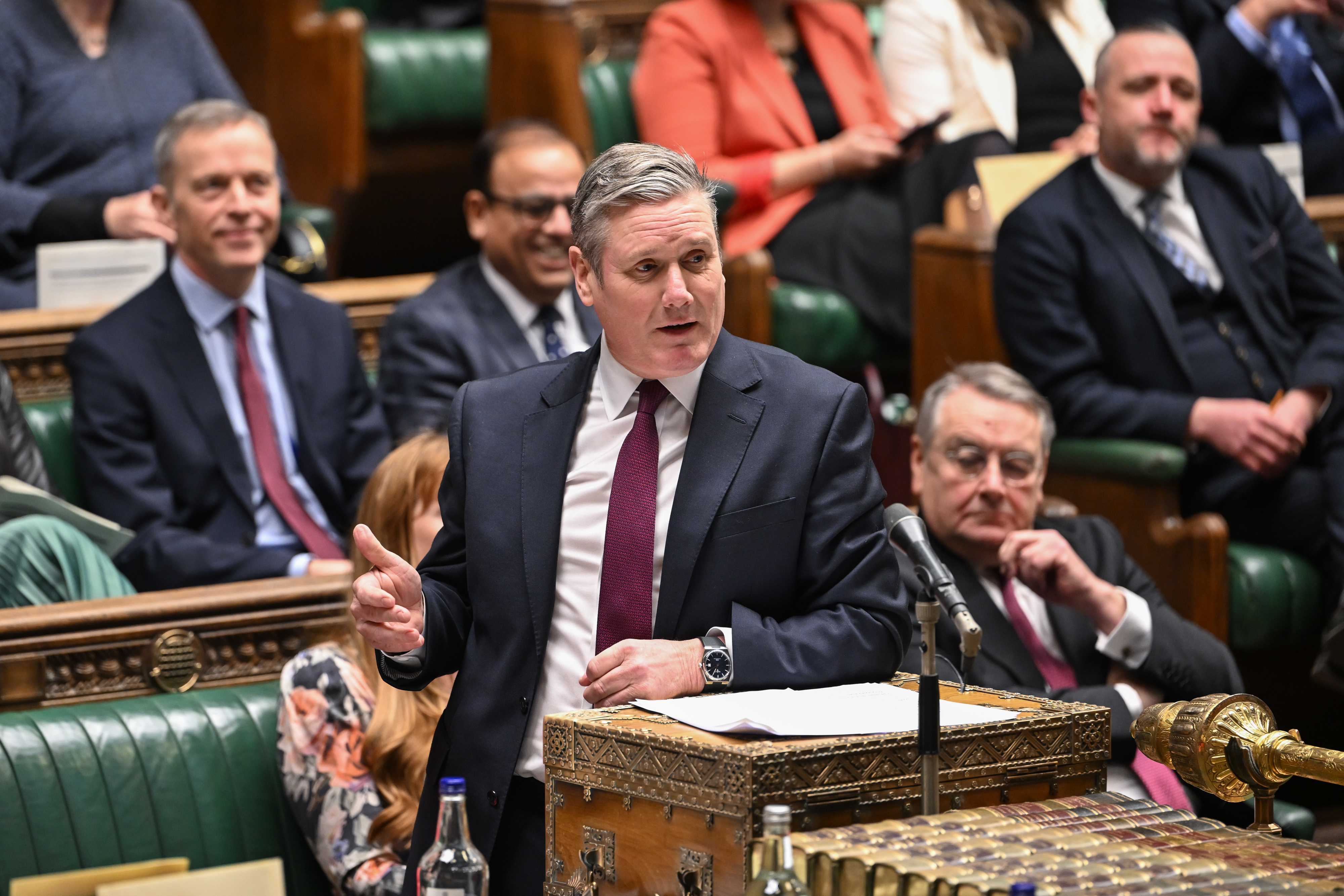 Keir Starmer criticised the Prime Minister for his comments.