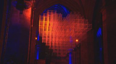 Giant glowing heart lights up Edinburgh’s St Giles Cathedral in celebration of Robert Burns