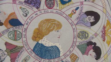 Dundee tapestry goes on display at V&A Museum