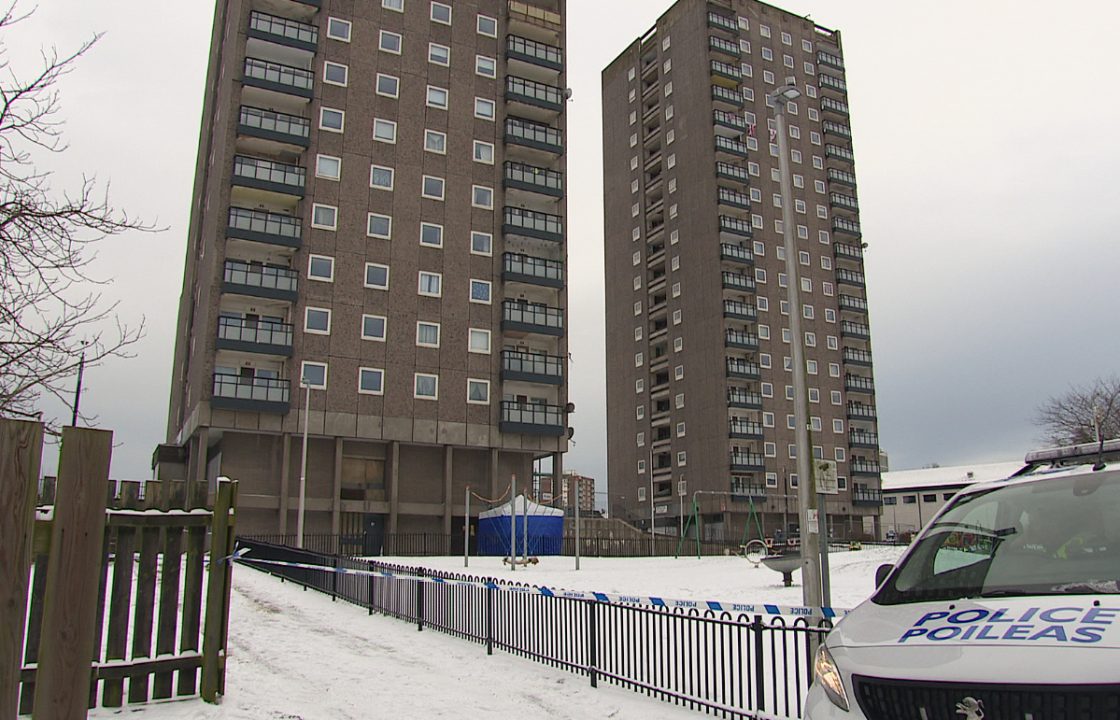 Man charged in connection with death at block of flats in Aberdeen