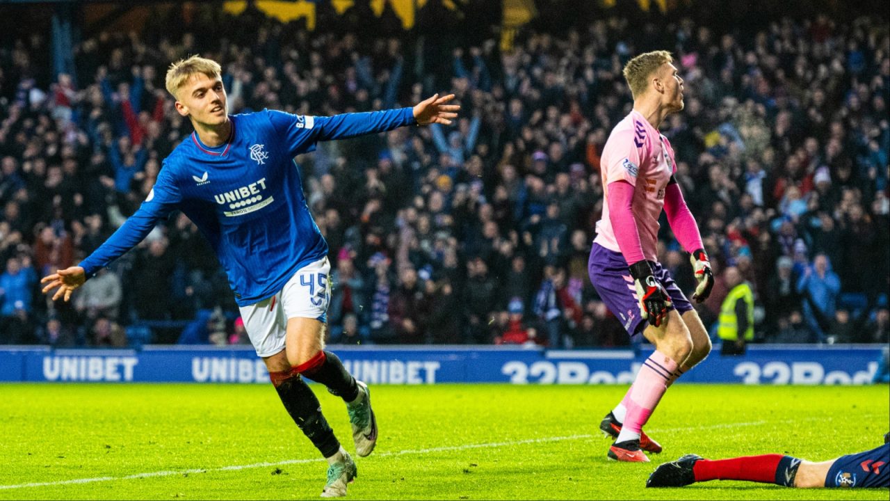 ‘Confident’ Ross McCausland thriving in Rangers first team under Philippe Clement