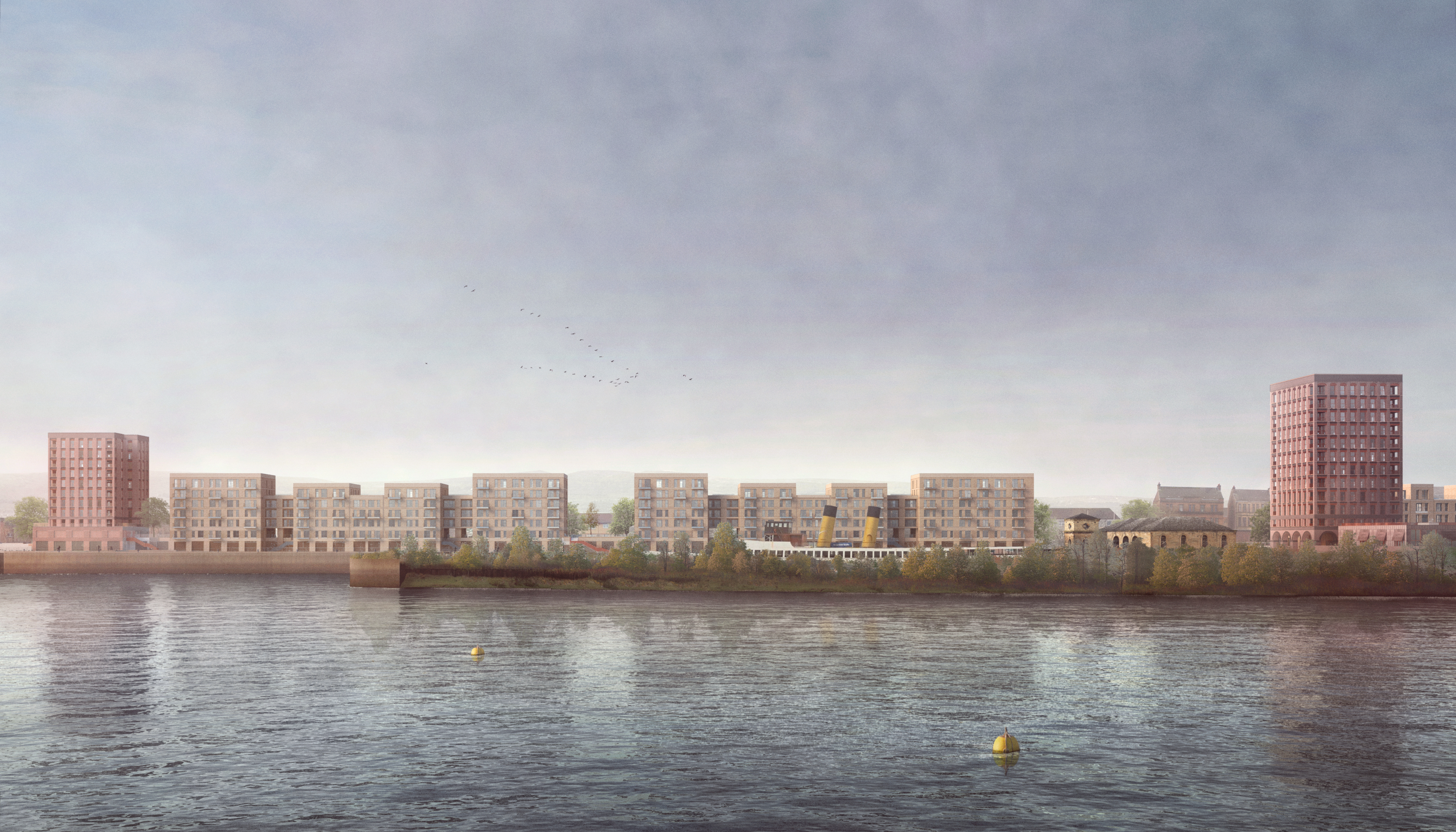 A masterplan has been drawn up to transform the Govan Graving Docks.