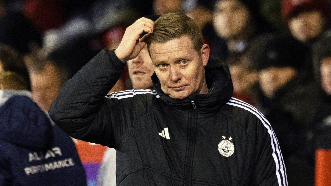 Aberdeen sack manager Barry Robson after 12 months in charge at Pittodrie