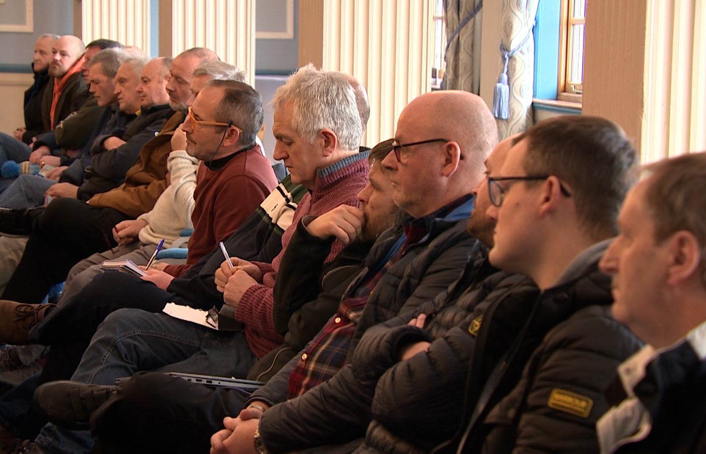 Unite the Union held meetings in the north east for workers affected by the Group's redundancies. Photo: STV News