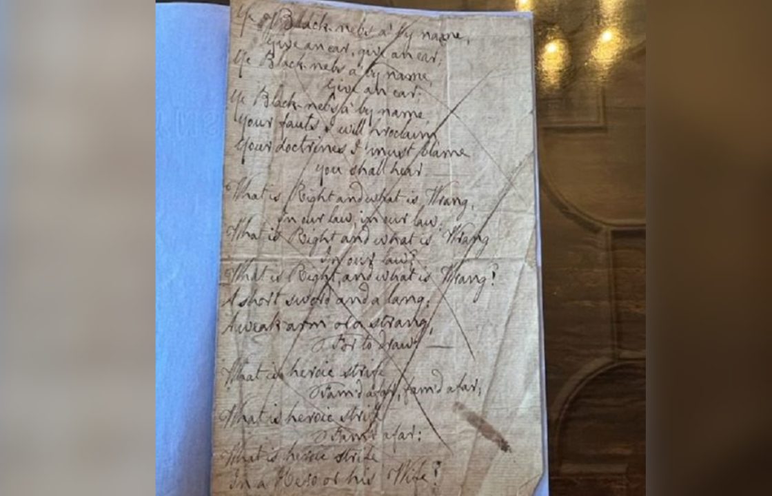 Axed Robert Burns manuscript could have put career in jeopardy, says University of Glasgow scholar