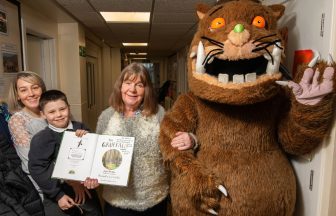 Julia Donaldson returns to local school to celebrate The Gruffalo’s 25th birthday