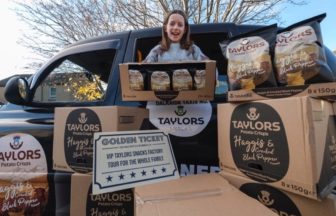 Youngster wins year’s supply of crisps she campaigned to have back on shelves