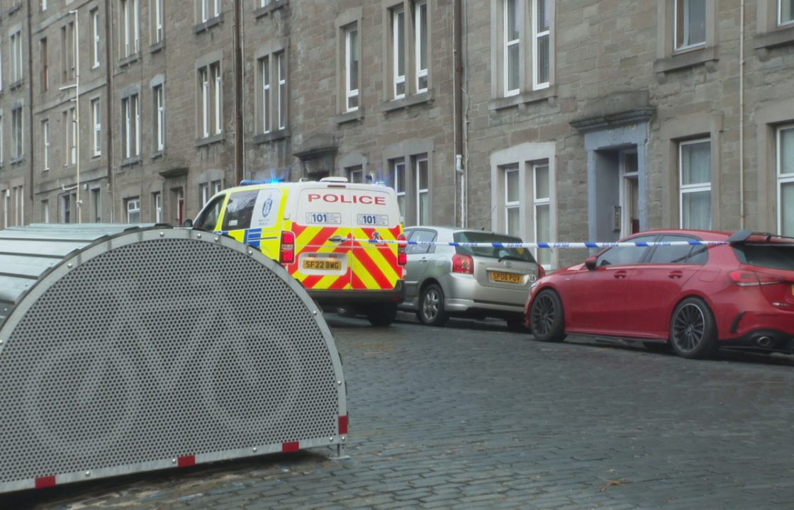 Man taken to hospital after ‘falling from flat’ in Dundee as Morgan Street sealed off