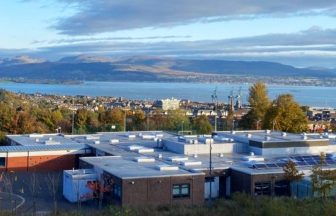 Burst water main at Whinhill Primary school in Greenock cuts supplies across town