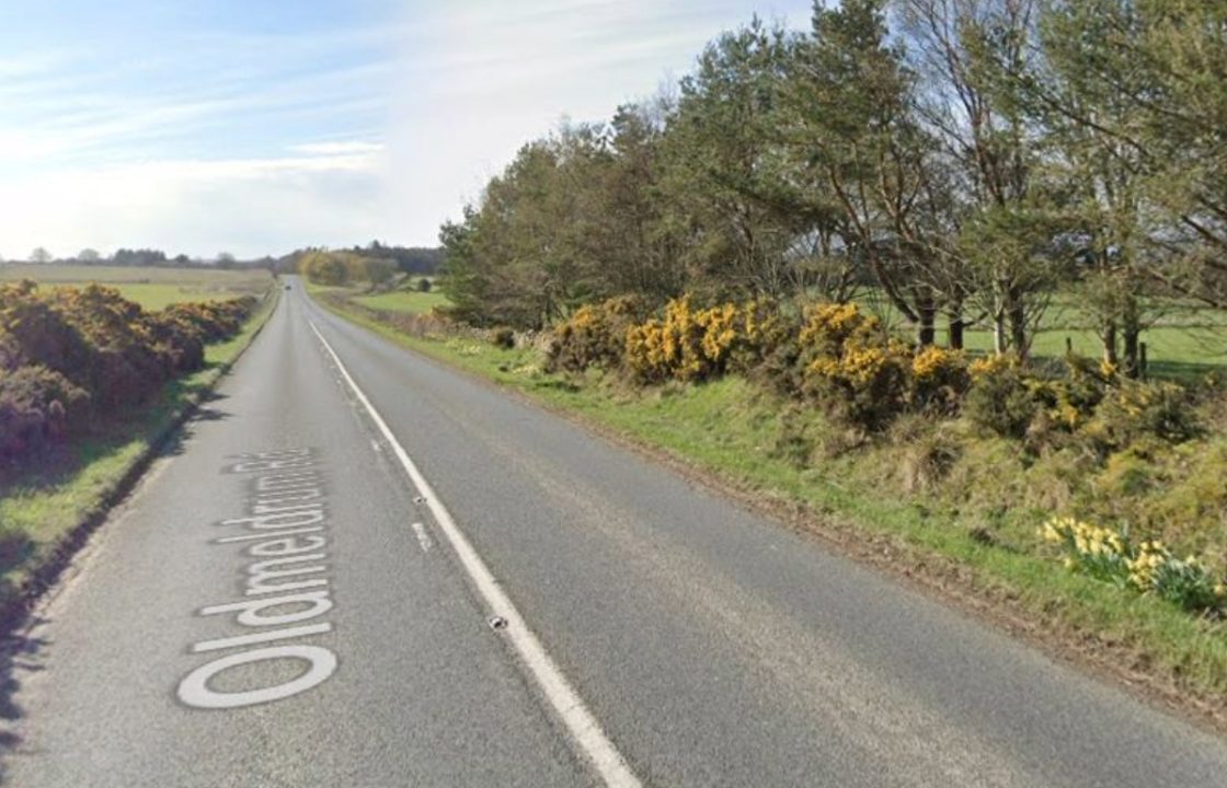 Three in hospital after car overturns on A947/B993 road in Aberdeenshire