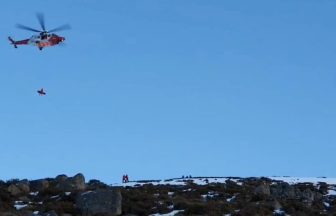 Hillwalker airlifted to hospital after ‘seriously injuring leg’ following 30ft fall at Loch Muick