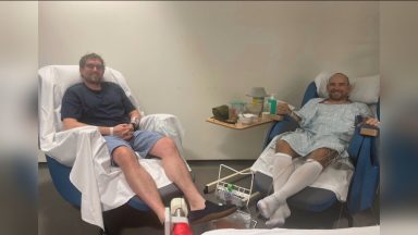 Father encourages more to donate after friend gives kidney