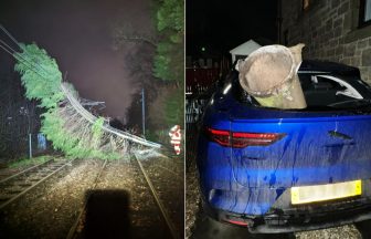 Man dead and thousands without power after Storm Isha brings 100mph winds