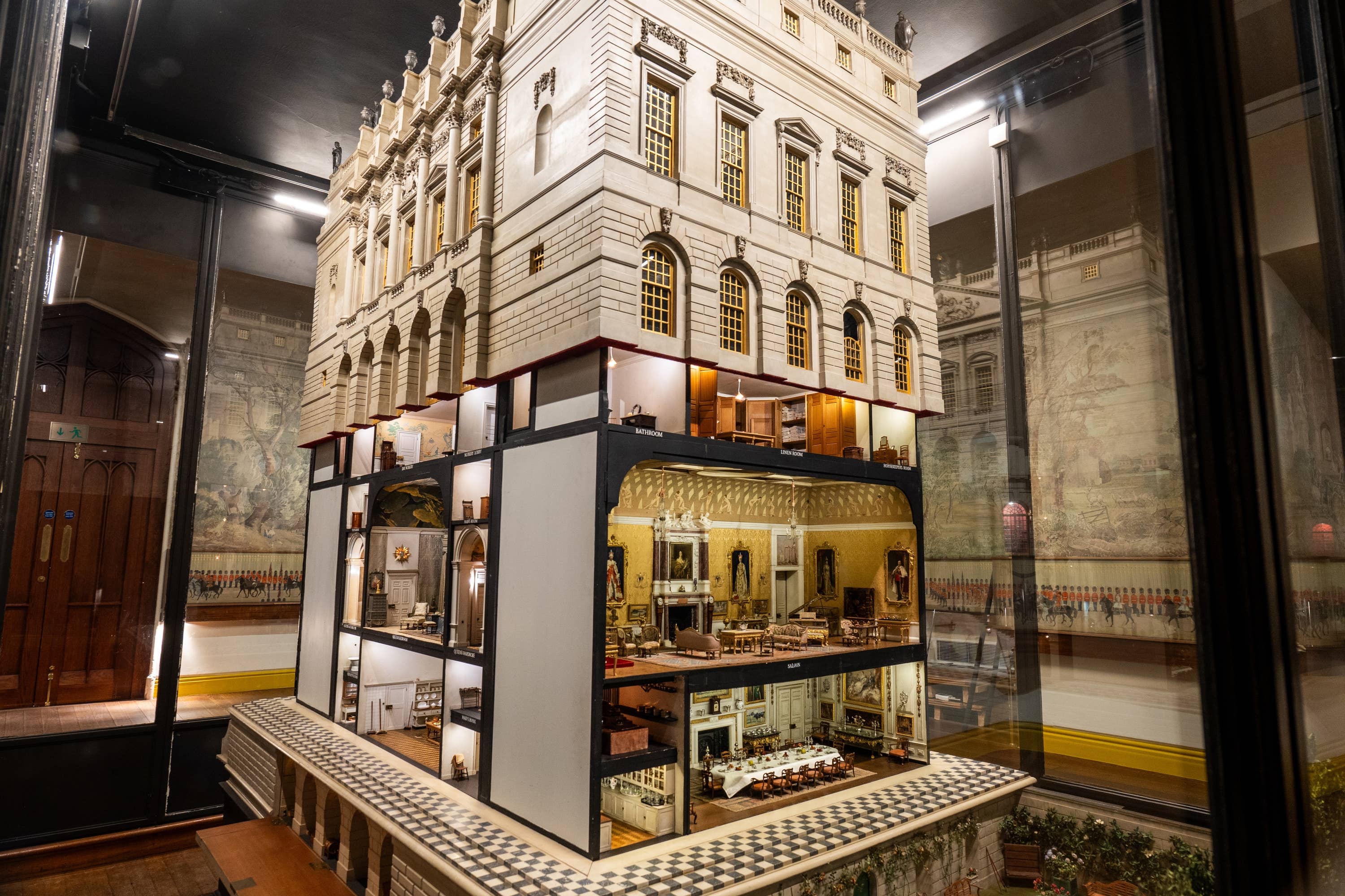 Queen Mary’s Dolls’ House on show at Windsor Castle (King Charles III/Royal Collection Trust/PA).