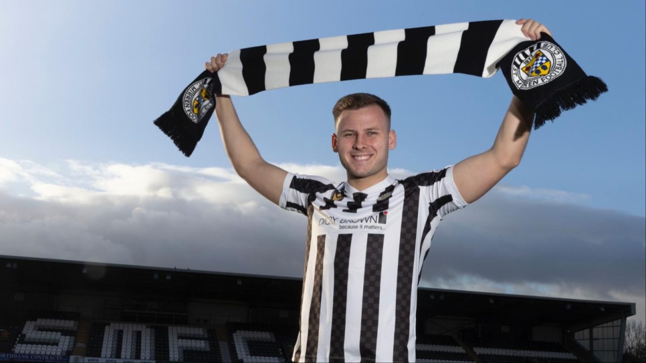 St Mirren confirm signing of forward James Scott from Exeter City