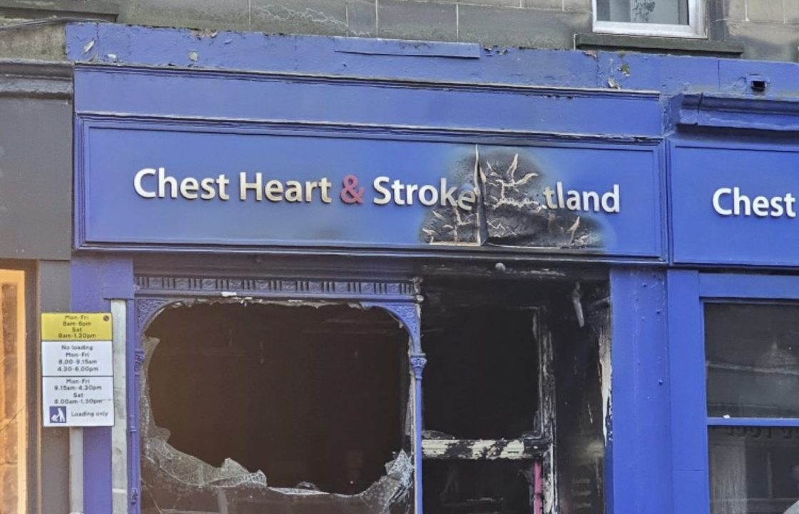Edinburgh charity shop gutted by fire as blaze forces evacuation of homes