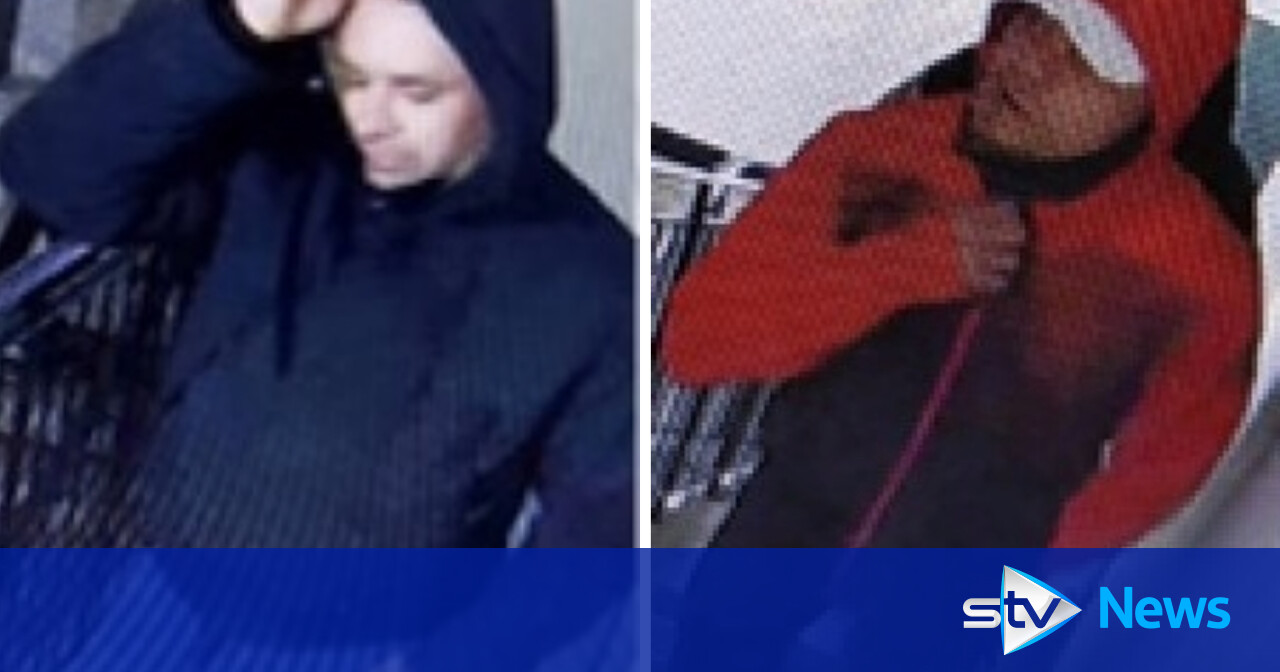 CCTV images of two men released after assault and robbery in Edinburgh ...