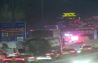 Stretch of M74 closed as emergency services attend to collision