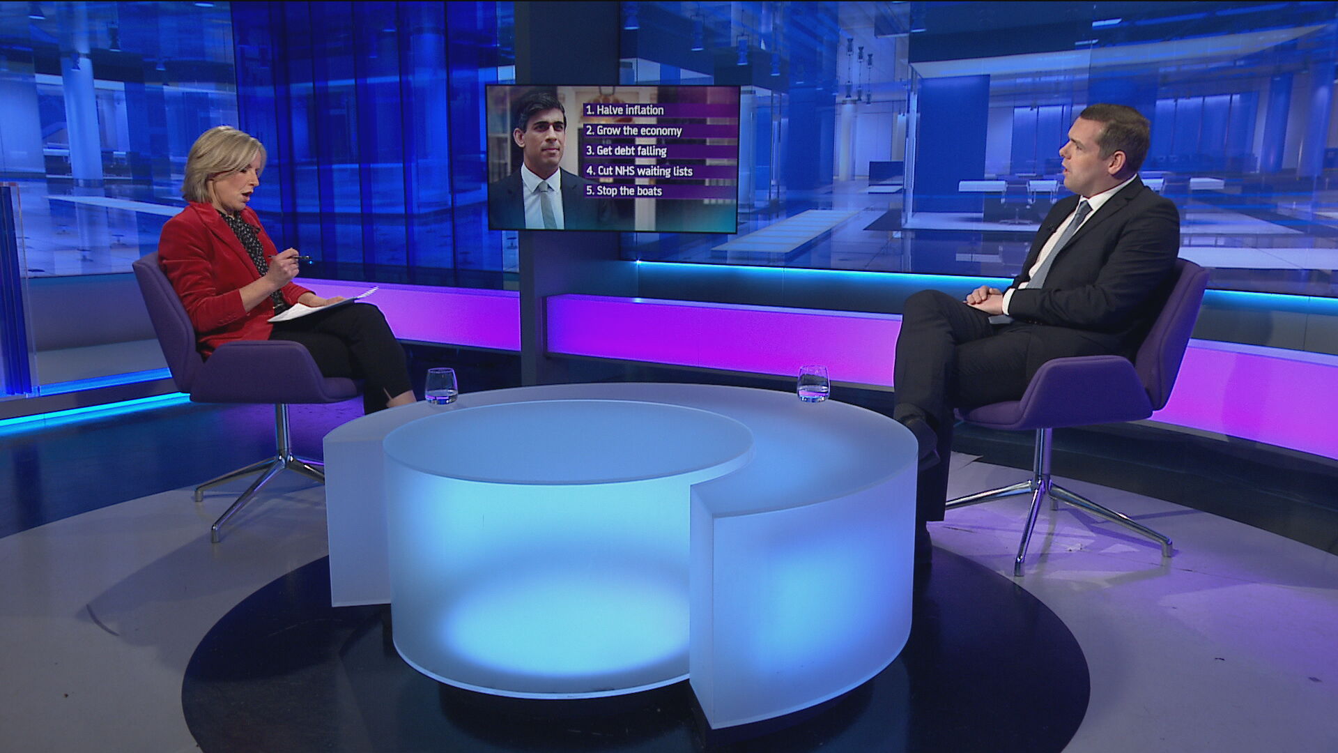 Douglas Ross was interviewed by Rona Dougall on Scotland Tonight.