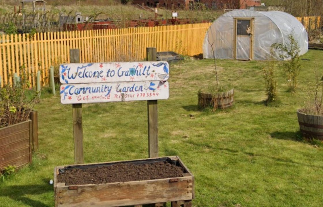 Former football pitch in Glasgow to be turned into a community garden by charity