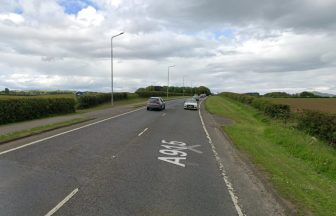Two people taken to hospital after five-vehicle crash in Fife