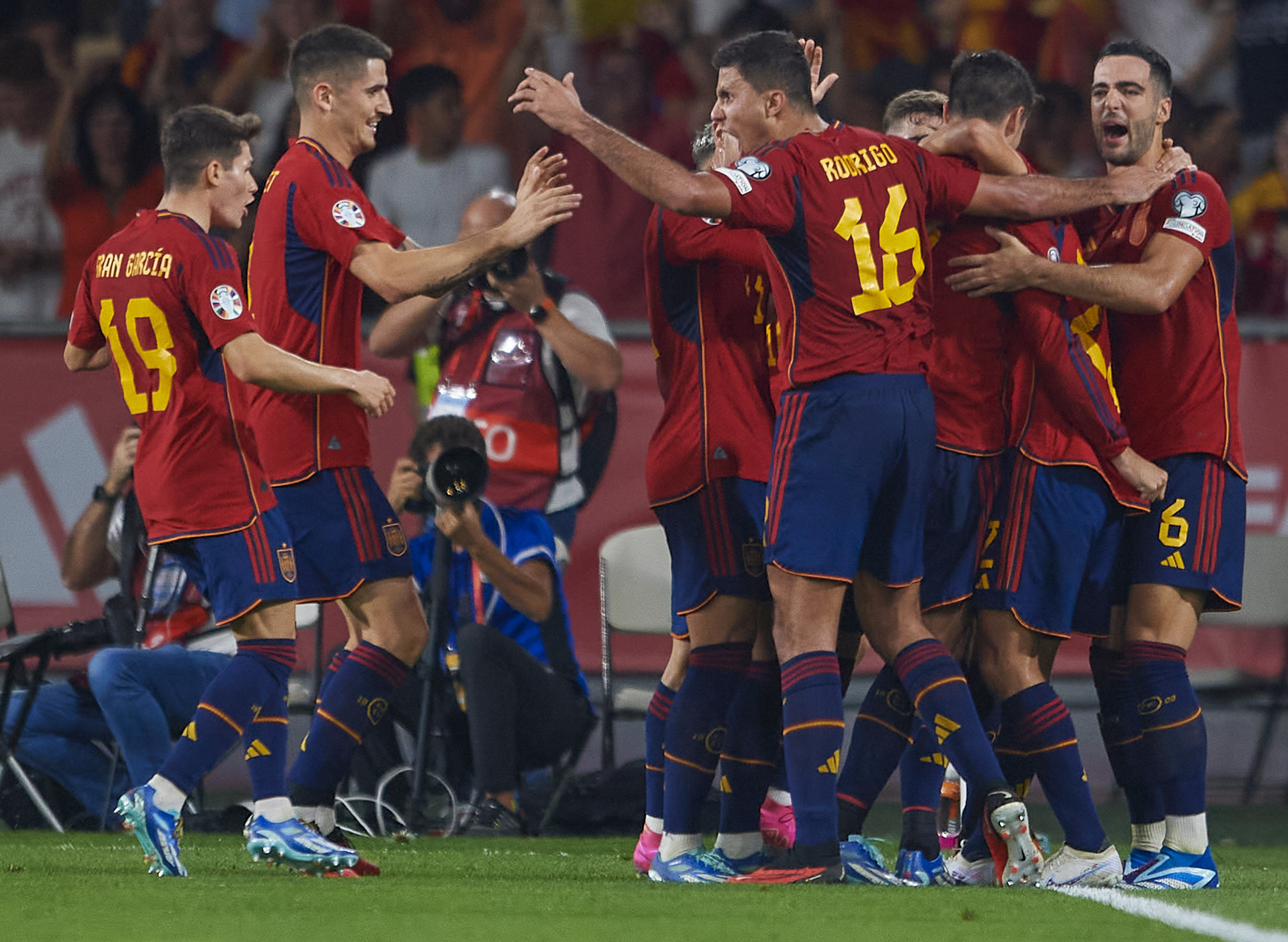 Could a reunion with Euro qualifying opponents Spain be on the cards? (Photo by Fran Macia / SNS Group)