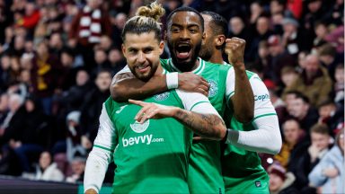 Nick Montgomery says ‘top-class’ Emiliano Marcondes has lifted Hibs