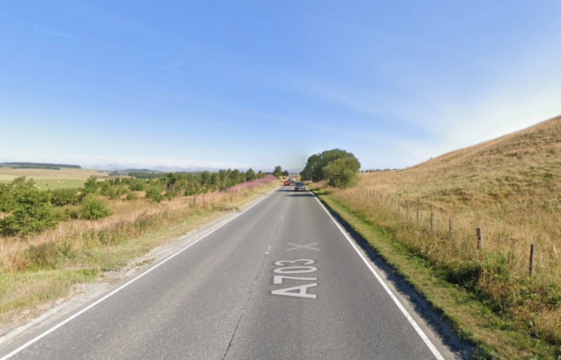 Man dead and woman fighting for life after two-car crash on A703