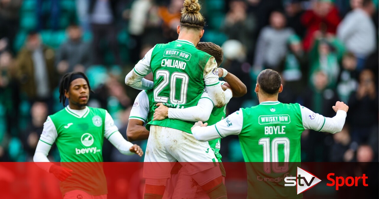 Hibs close in on top six with late winner against Dundee at Easter Road