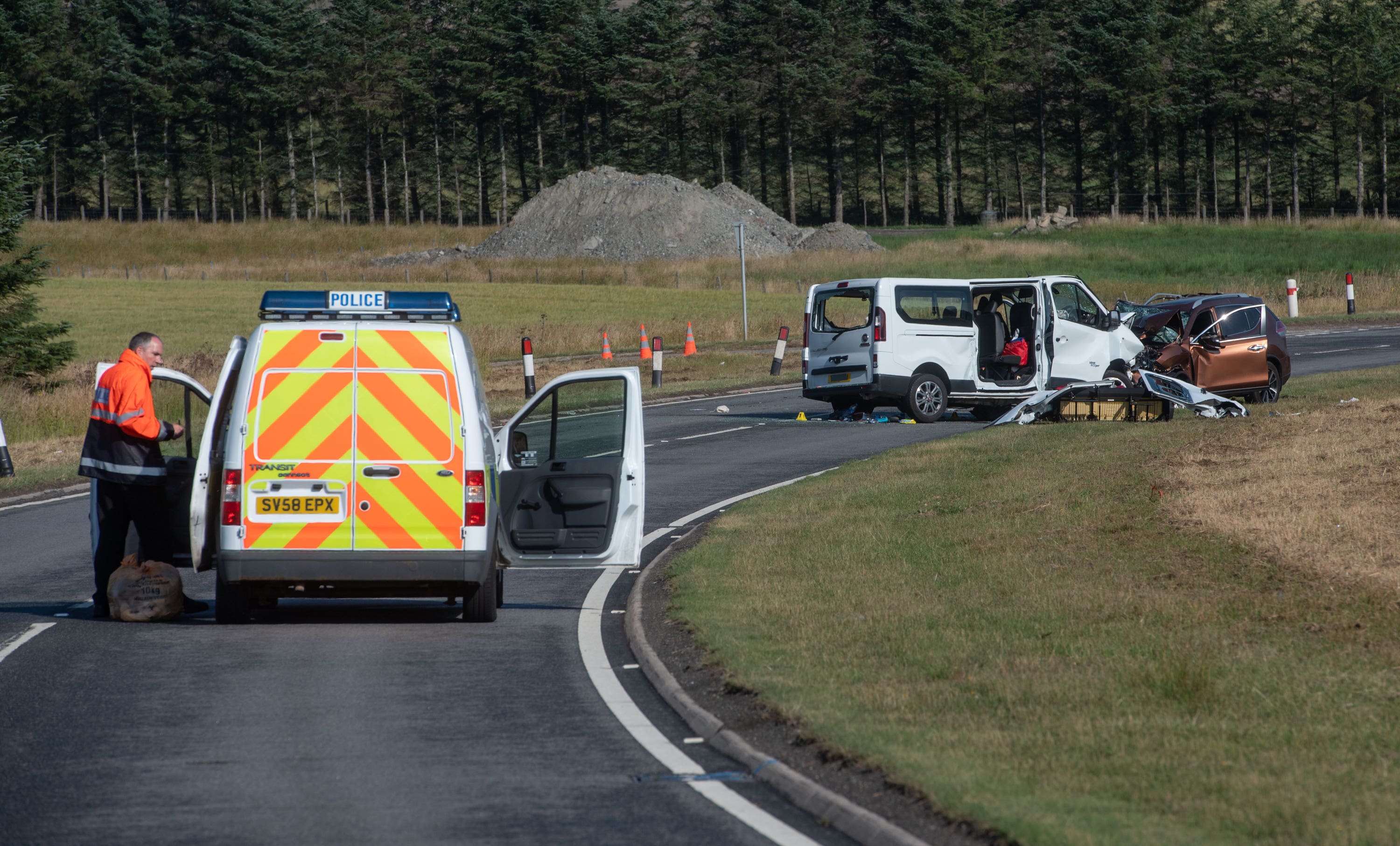 Liam Kerr raised concerns about safety on the A96.