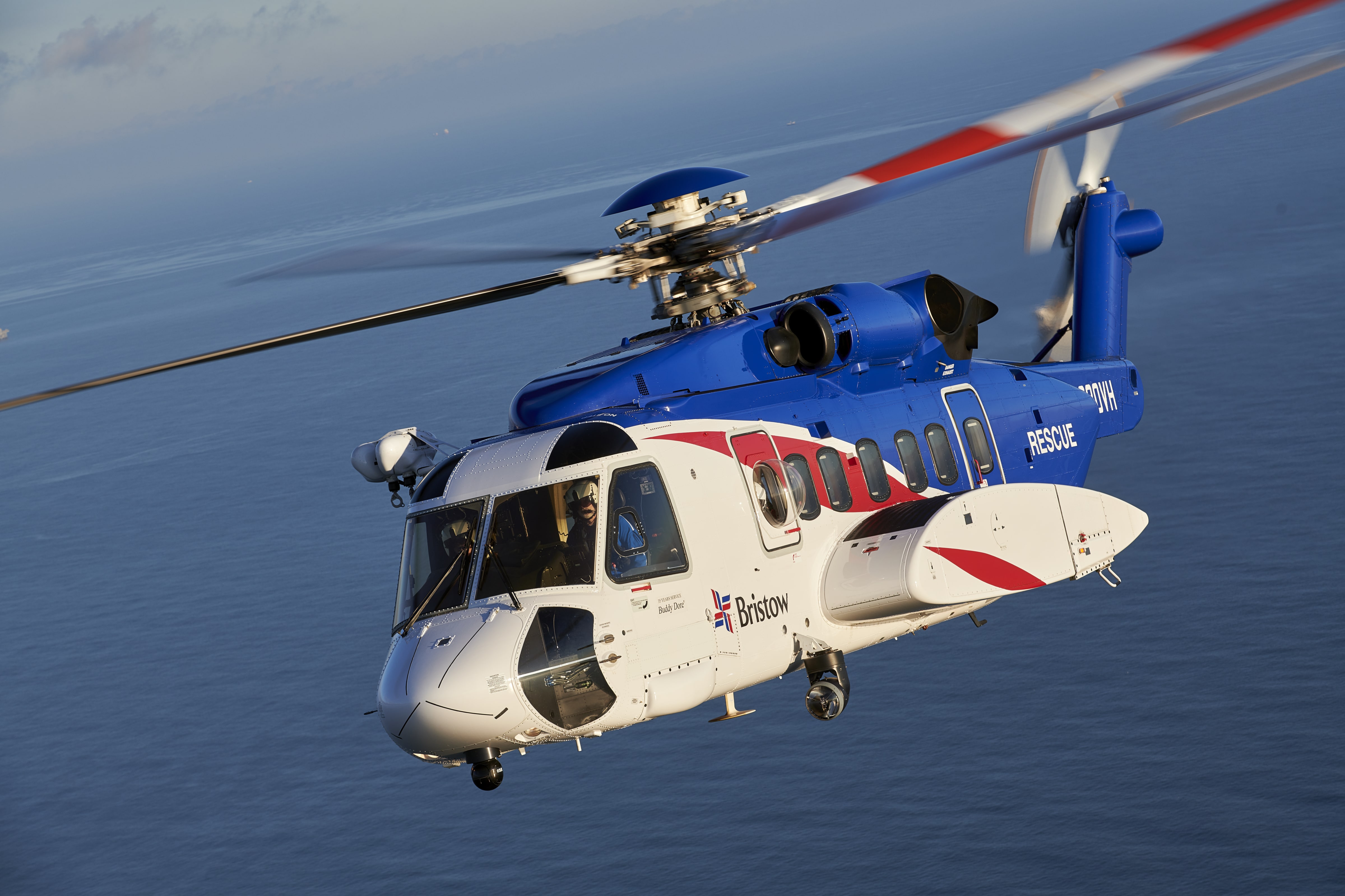 One person died after Bristow Search and Rescue Sikorsky 92 (S92) helicopter crashed into Norwegian North Sea during a training exercise in February