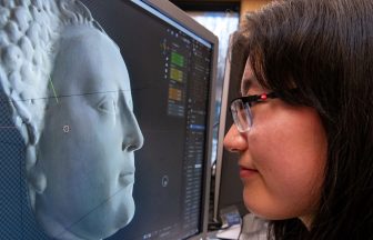 3D model offers chance to come face to face with Mary Queen of Scots’ ‘death mask’