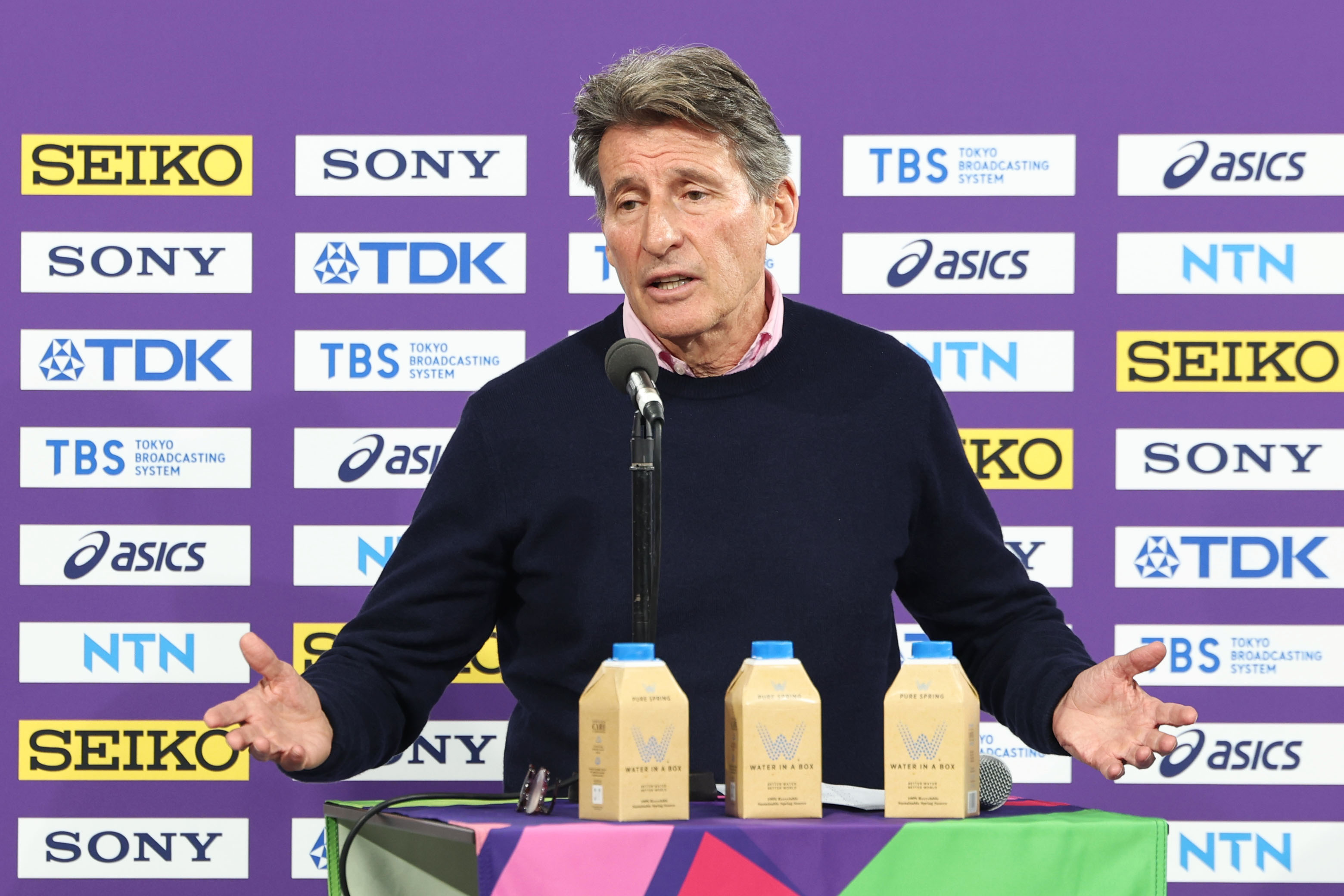 President of the International Association of Athletics Federations Sebastian Coe is excited for the championships.