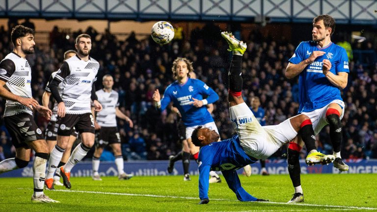Oscar Cortes stars as Rangers book their place in Scottish Cup quarter ...