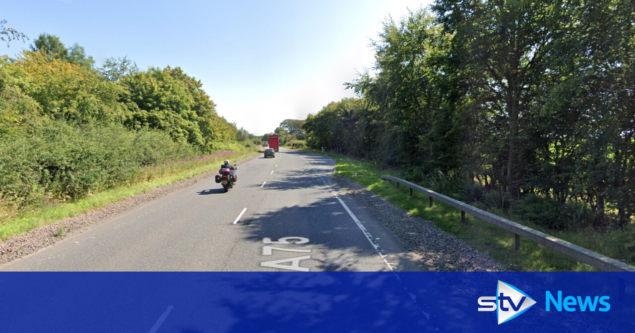 Three car crash closes A75 at Annan as emergency services rush to