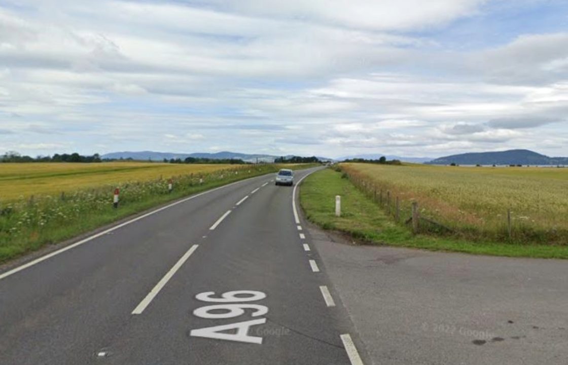 Three people taken to hospital after crash shuts A96 near Balloch for seven hours