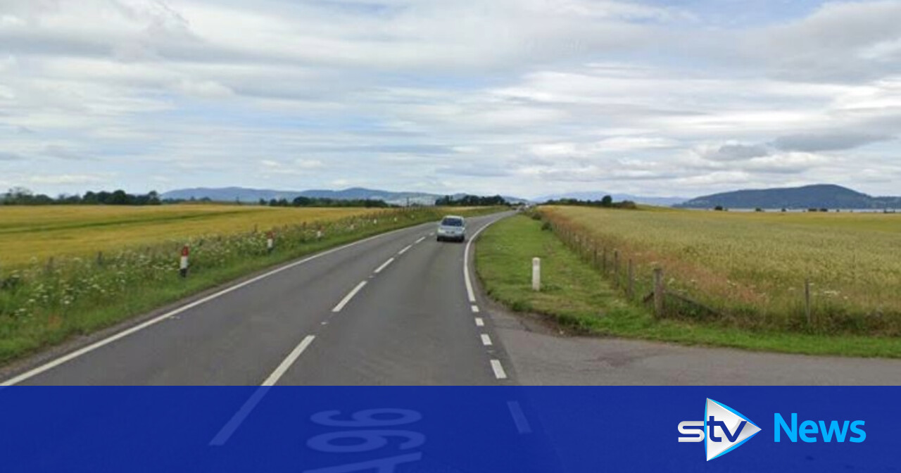 Three people taken to hospital after crash shuts A96 near Balloch for ...