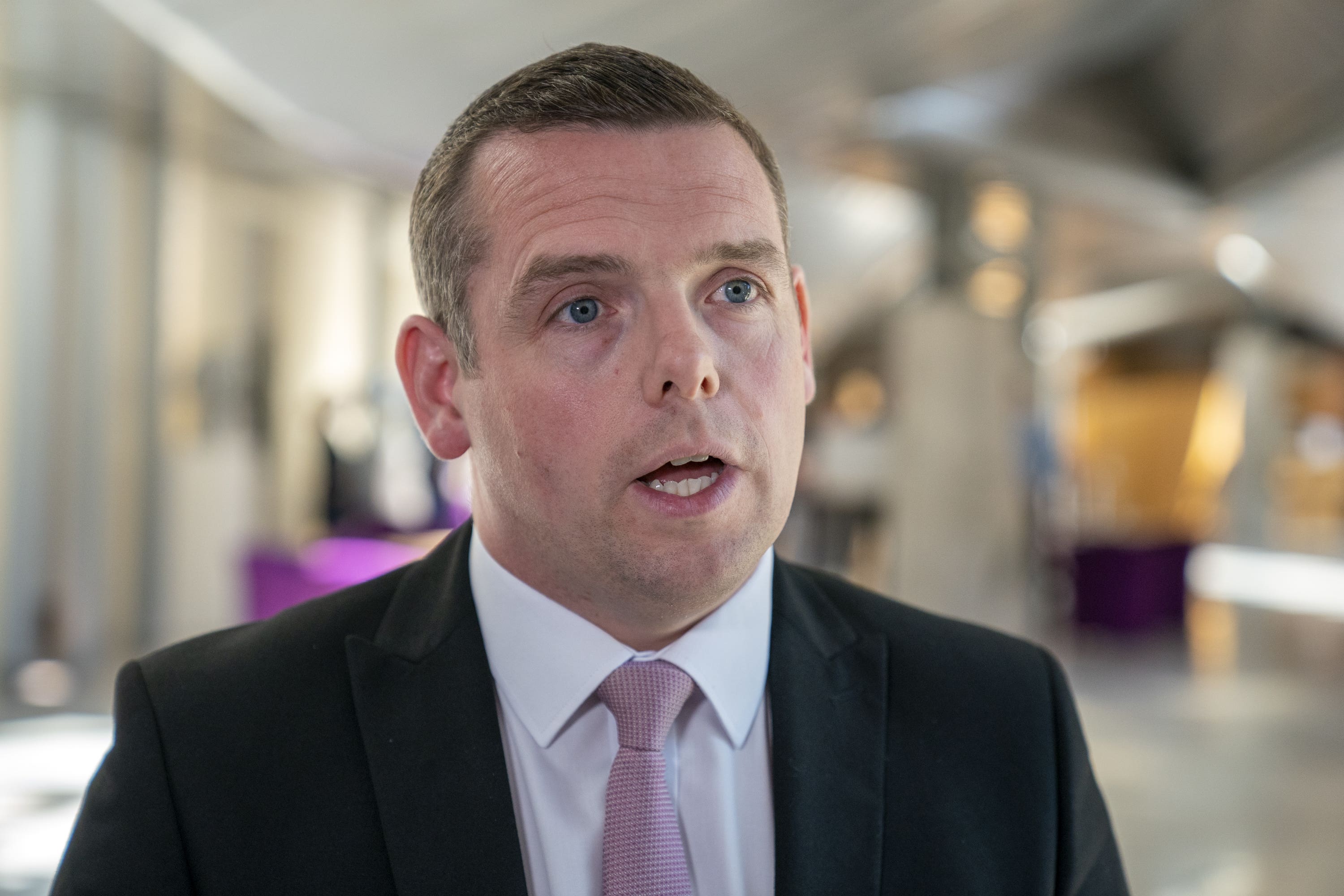 Scottish Conservative leader Douglas Ross said Alister Jack has apologised for deleting his WhatsApp messages.