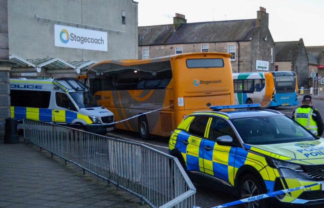 Teenage boy arrested over death of Stagecoach bus driver in Elgin, Moray
